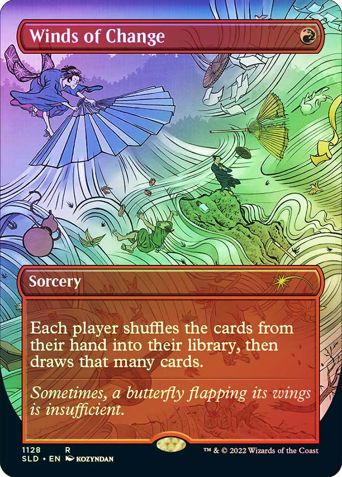 変化の風 Winds of Change foil 未来予知　MB2 Winds of Change (Future Sight) • Mystery Booster 2 (MB2) #201