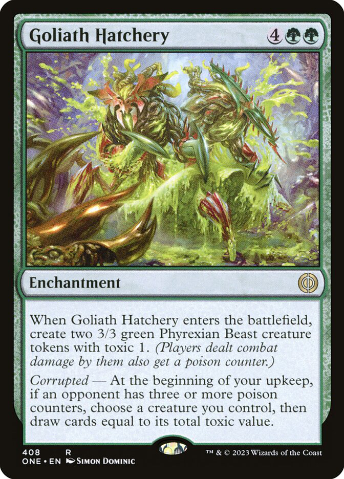 【超レア】counterpoint Goliath Hatchery | Phyrexia: All Will Be One | Star City Games