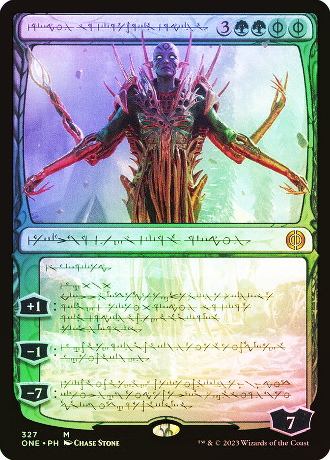 Nissa, Ascended Animist (#327) (Phyrexian) | Phyrexia: All Will Be 