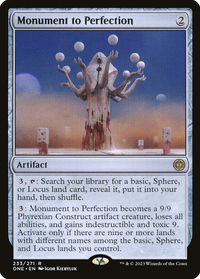 Monument to Perfection | Phyrexia: All Will Be One | Star City Games