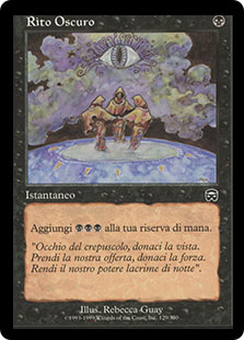 Dark Ritual | Mercadian Masques - Italian | Star City Games