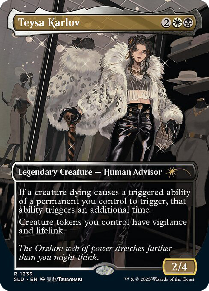 MTG アーティストプルーフ Teysa Karlov Teysa Karlov (Secret Lair) (Borderless) | Promo: General