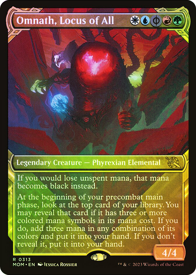 mtg omnath locus of all commander deck Creation EDH | Landfall Locus of Creation enter the battlefield Omnath, Locus of All |