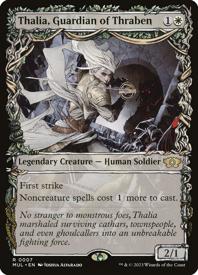 Thalia, Guardian of Thraben 英語版　4枚 ThaliaGuardianOfThraben007__80