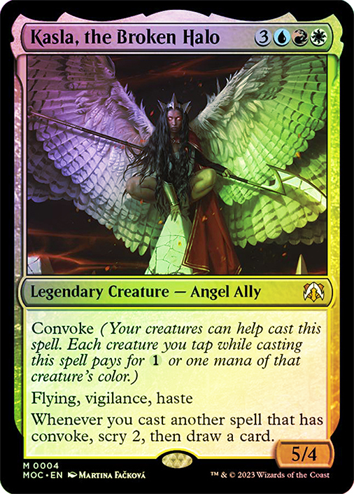 Kasla, the Broken Halo | March of the Machine Commander | Star City Games