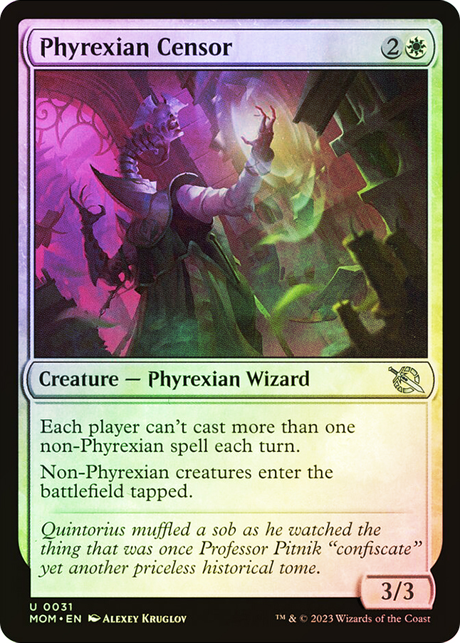 Phyrexian Censor | March of the Machine | Star City Games