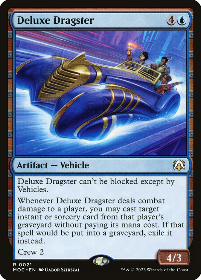 mtg レガシー　デスタク Deluxe Dragster | March of the Machine Commander | Star City Games