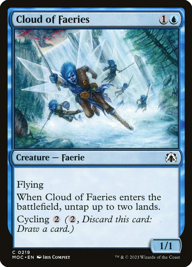 MTG フェアリーの大群/Cloud of Faeries ULG 英語foil Cloud of Faeries | March of the Machine Commander | Star City Games