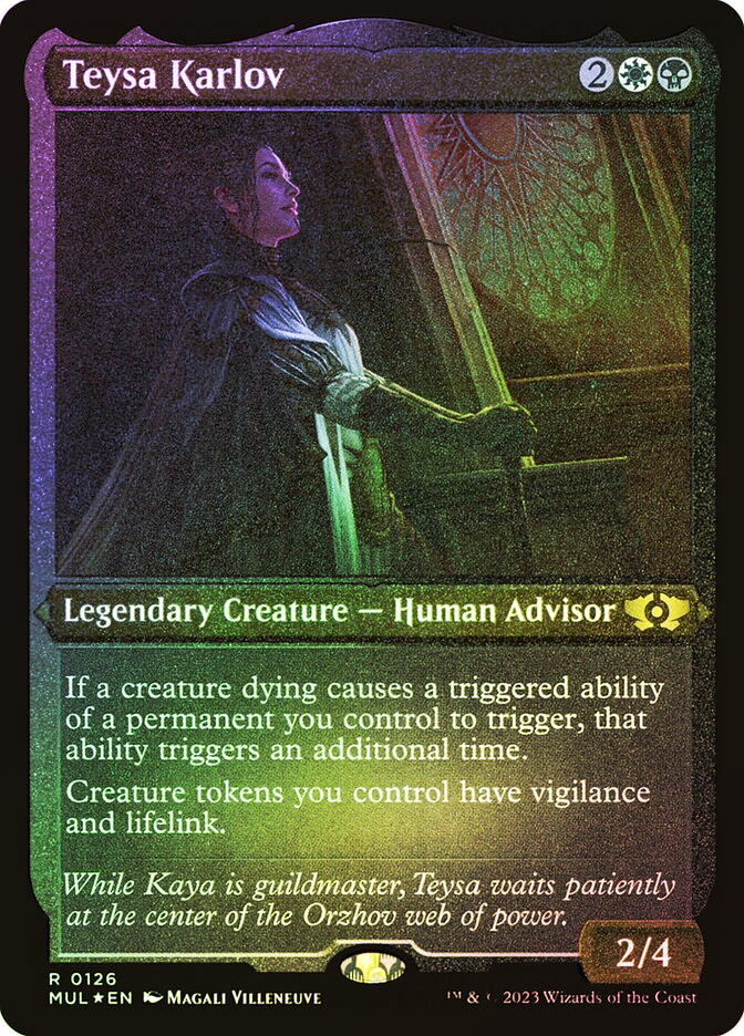 Teysa Karlov (Foil Etched) | Multiverse Legends - Alternate