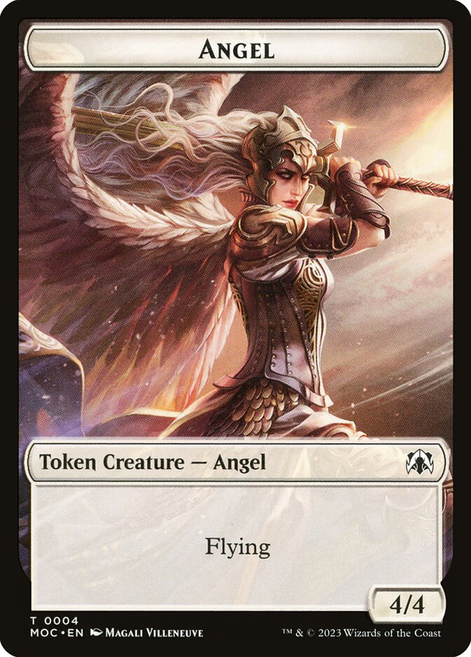 天使 angel token minagishi jun mtg Angel Token} | Ravnica Remastered | Star City Games