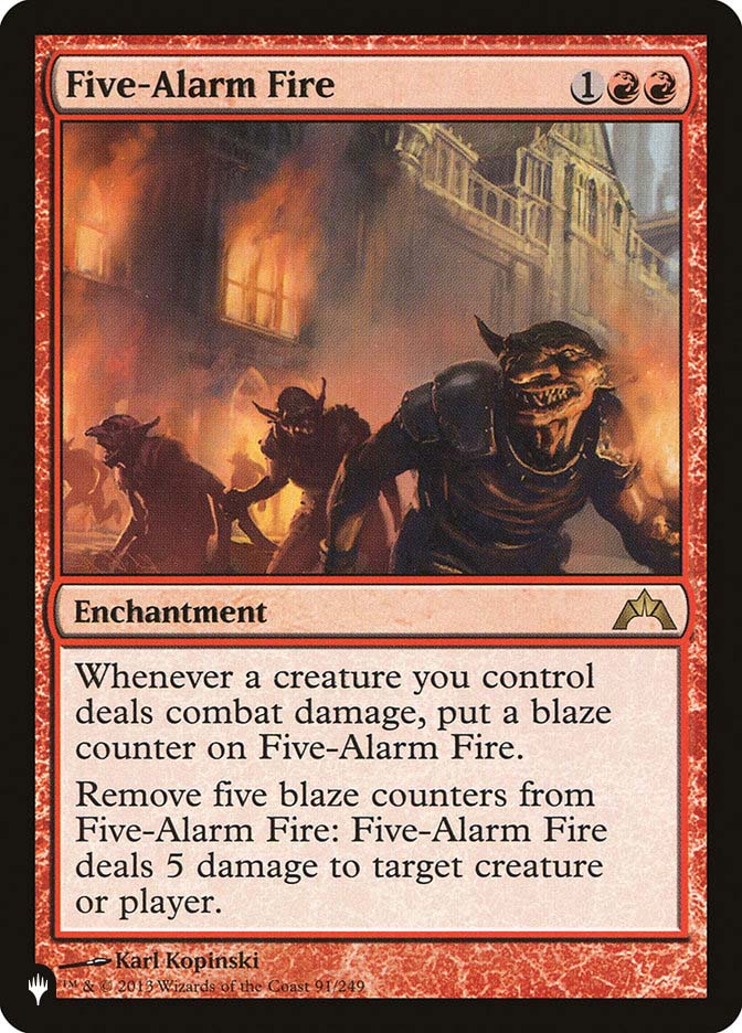 Five-Alarm Fire | Mystery Booster / The List | Star City Games