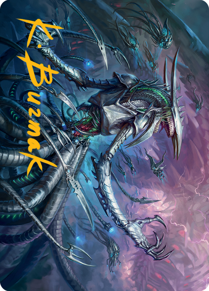 Jin-Gitaxias Art Card} (Signed) | Art Series: March of the Machine