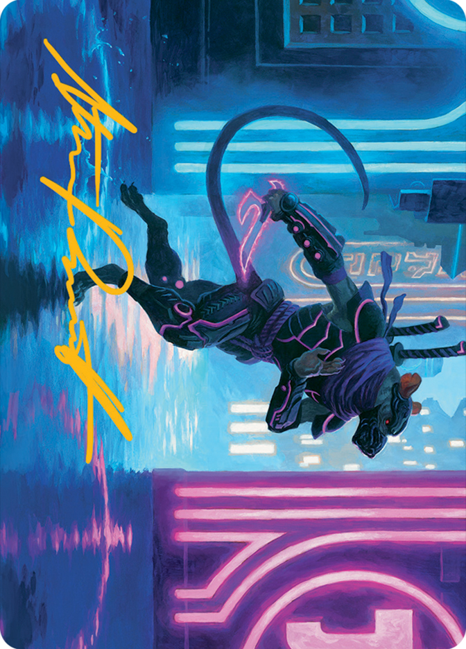 Nezumi Informant Art Card} (Signed) | Art Series: March of the