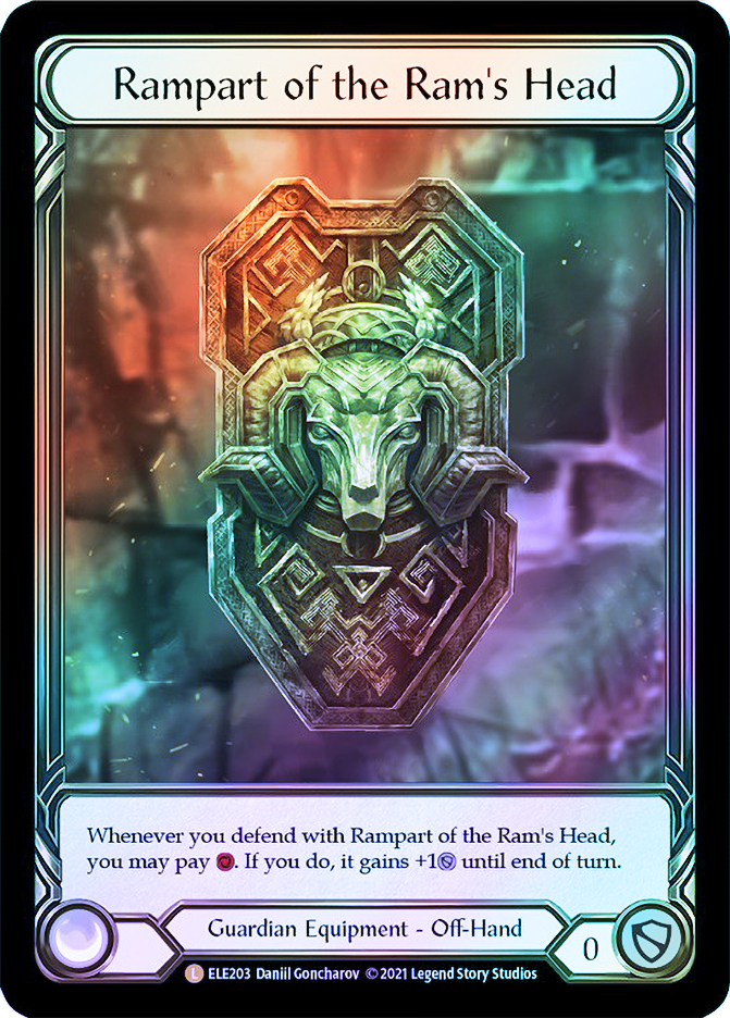 【Rampart of the Ram's Head】RF 1枚 FaB Rampart of the Ram's Head – FaB Foundry