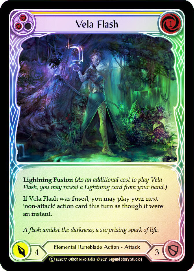 MTG 窒息 イタリア語 foil Vela Flash (Yellow) | Tales of Aria (Unlimited) | Star City