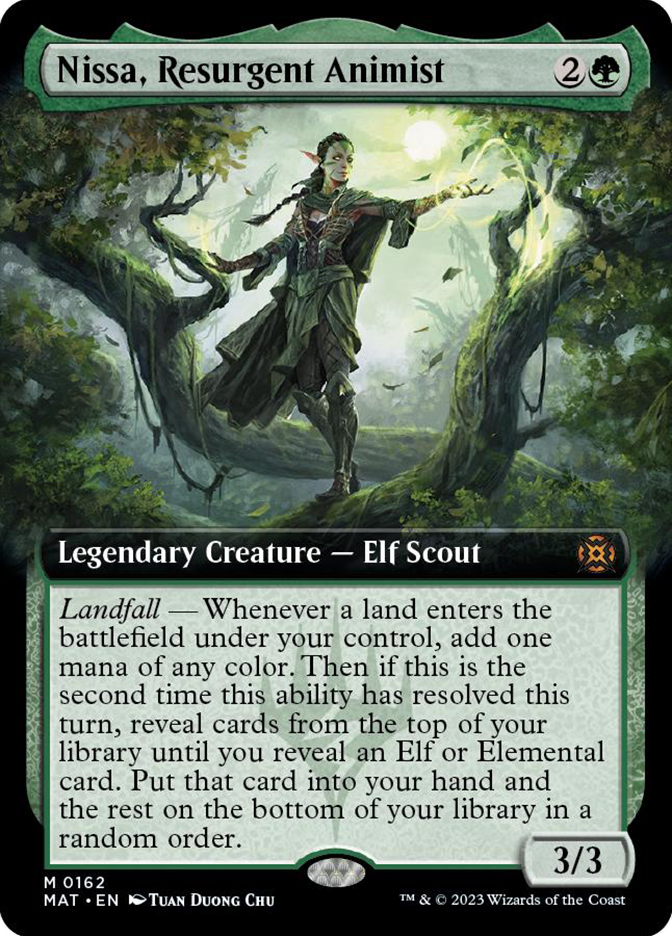 マジック：ザ・ギャザリング MTG Nissa, Resurgent Animist PSA10 PWS MTG Magic the Gathering Nissa, Resurgent Animist Foil 2025 Promo