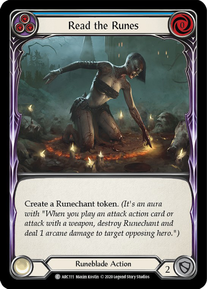 Read the Runes (Blue) | Arcane Rising (Unlimited) | Star City Games