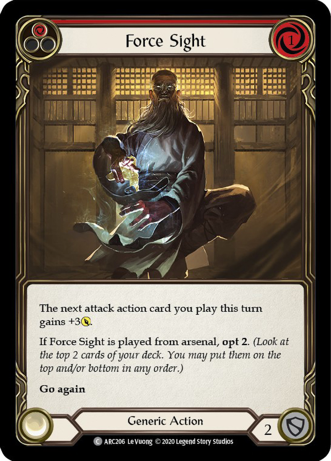 Force Sight (Red) | Arcane Rising (Unlimited) | Star City Games