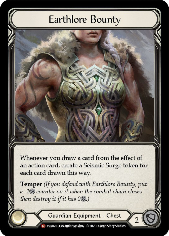 その他 Earthlore Bounty Cold Foil Earthlore Bounty | Everfest (1st Edition) | Star City Games