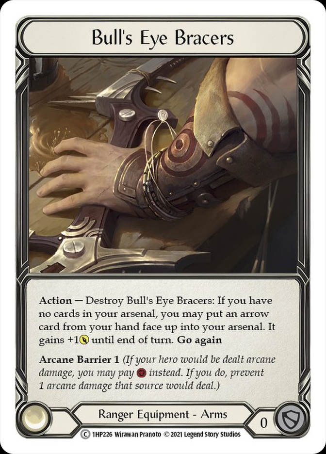Bull's Eye Bracers | History Pack 1 | Star City Games