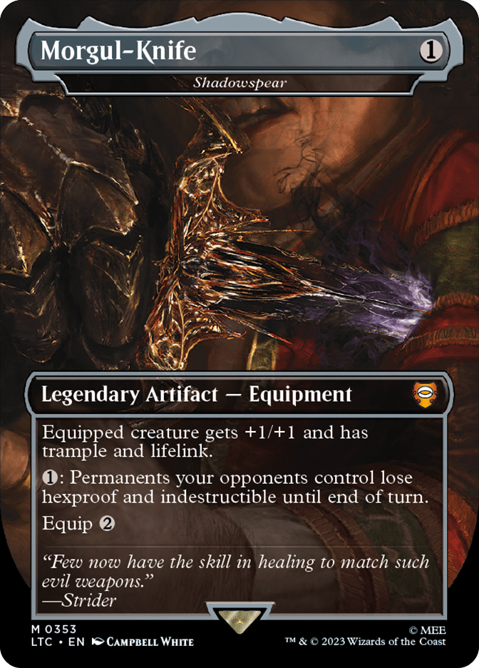 Shadowspear (Morgul-Knife) | The Lord of the Rings Commander