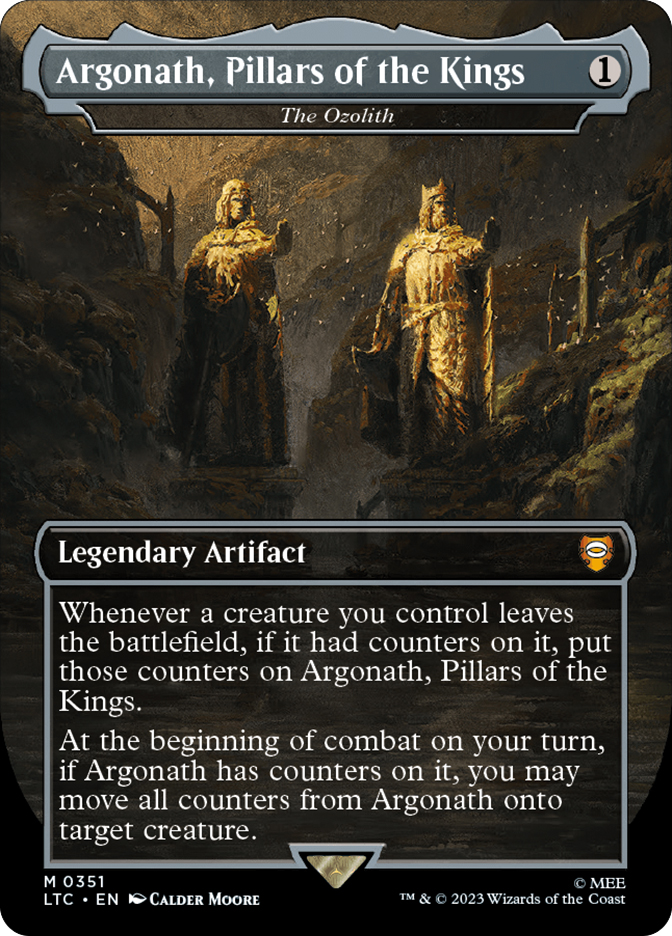 The Ozolith (Argonath, Pillars of the Kings) (Borderless