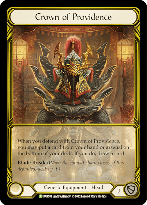 Crown of Providence (Calling) (Extended Art) | Promotional Cards  