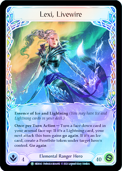 その他 Lexi, Livewire CF fab Lexi, Livewire (Promo) - Flesh & Blood TCG - FaB Foundry