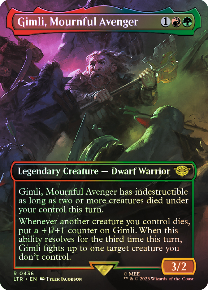 Gimli, Mournful Avenger | The Lord of the Rings | Star City Games