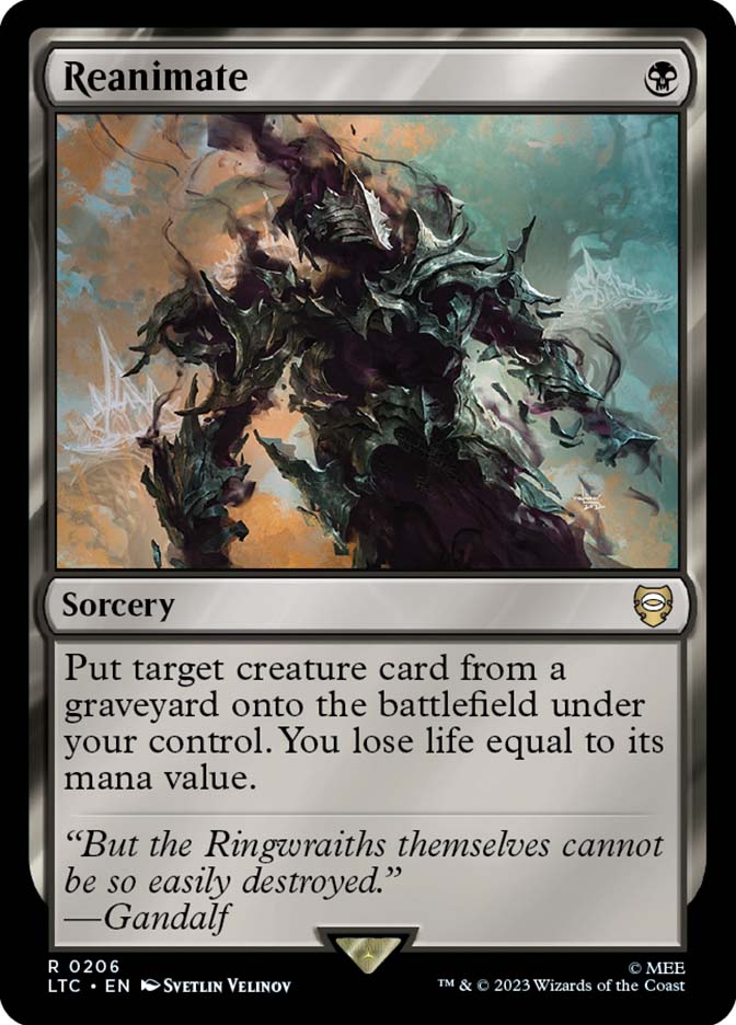 Reanimate | The Lord of the Rings Commander | Star City Games