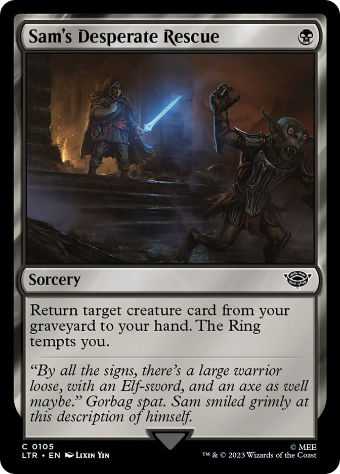 mtg cards like sam's desperate rescue 401 Games Canada Sam, 51 cards | Magic: