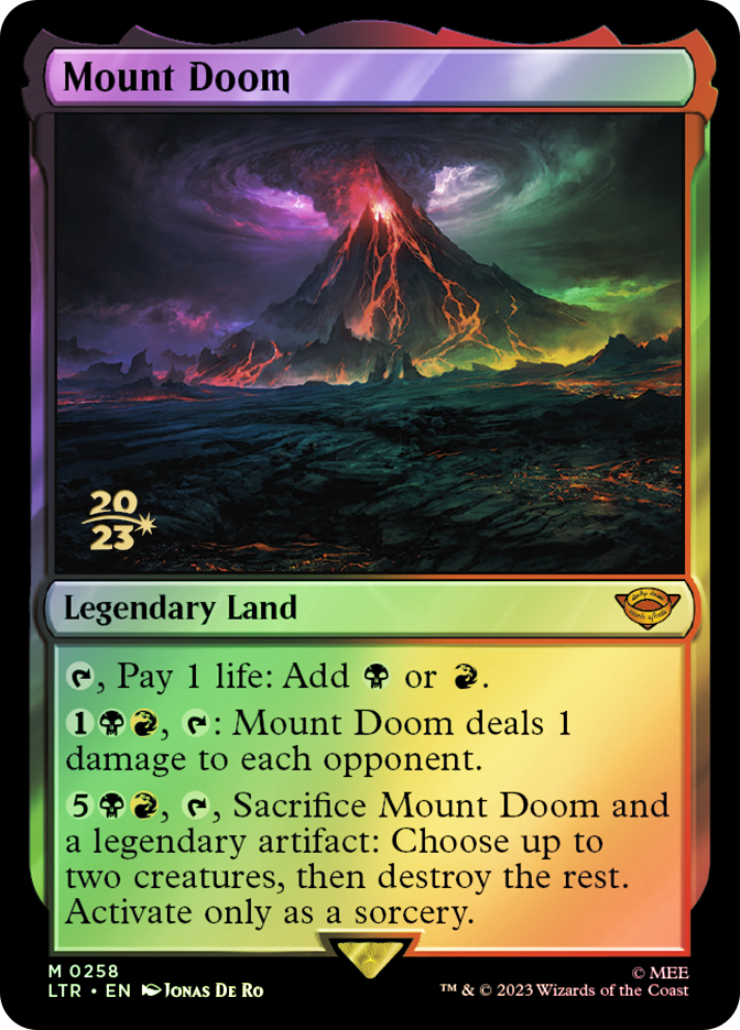 Mount Doom (Prerelease) (The Lord of the Rings) | Promo | Star