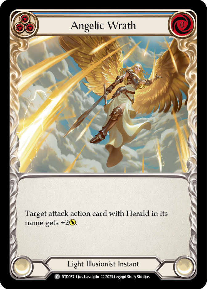 Angelic Wrath (Blue) [SGL-FAB-DTD-037-ENN]