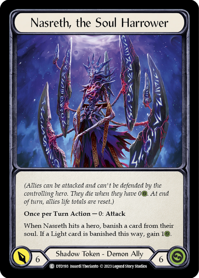 その他 Nasreth, the Soul Harrower CF FAB Marvel Nasreth, the Soul Harrower | Dusk till Dawn | Star City Games