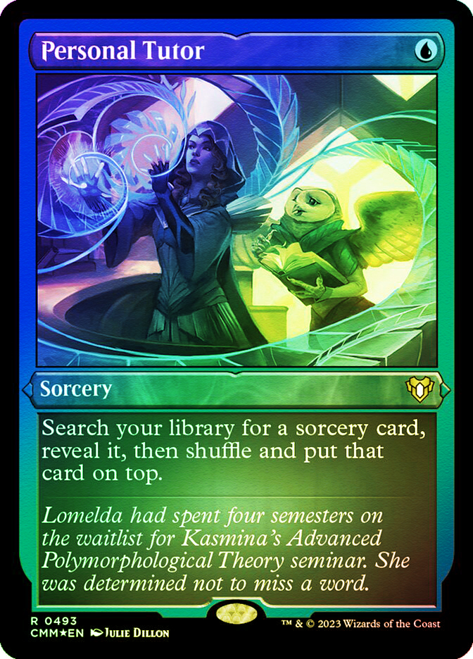 MTG 親身の教示者/Personal Tutor[POR] 青U（英）3枚