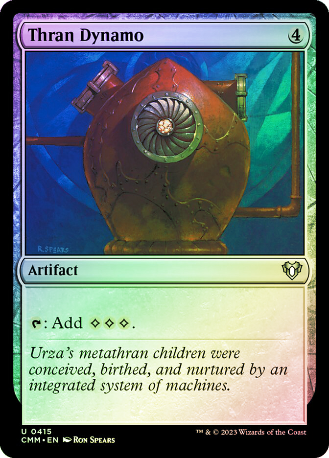 MTG 【Foil】UDS スランの発電機/Thran Dynamo 英語