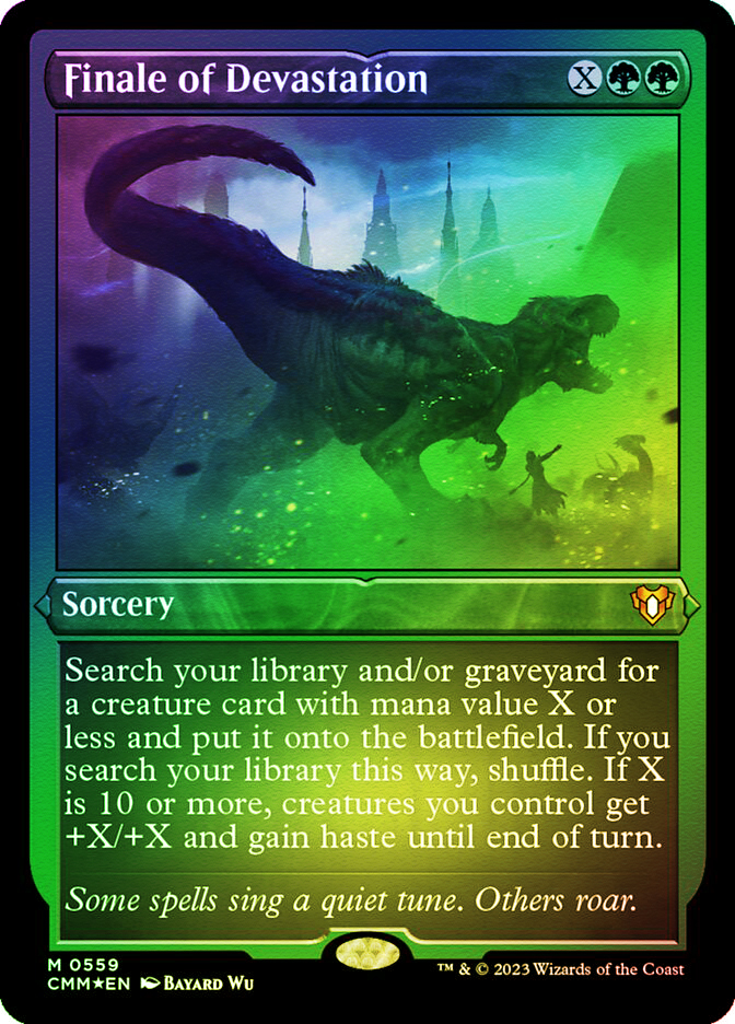 Finale of Devastation (Foil Etched) | Commander Masters