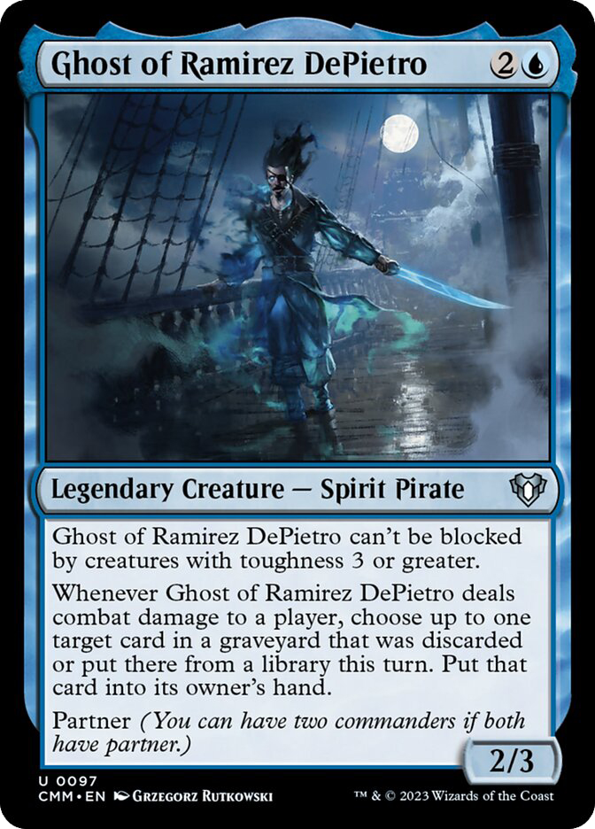 MTG LEG Ramirez DePietro 英語 Ramirez DePietro, Pillager (The Lost Caverns of Ixalan