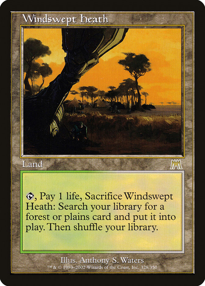 吹きさらしの荒野 Windswept Heath ONS Windswept Heath | Onslaught | Star City Games