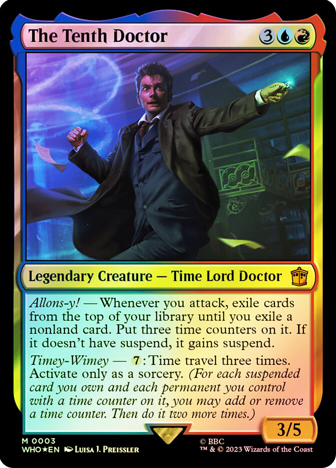 MTG 10代目ドクター/The Tenth Doctor シリアルナンバー ミントモール / MINT GAMES MTG(東日本橋) / 【WHO】【JPN】《10