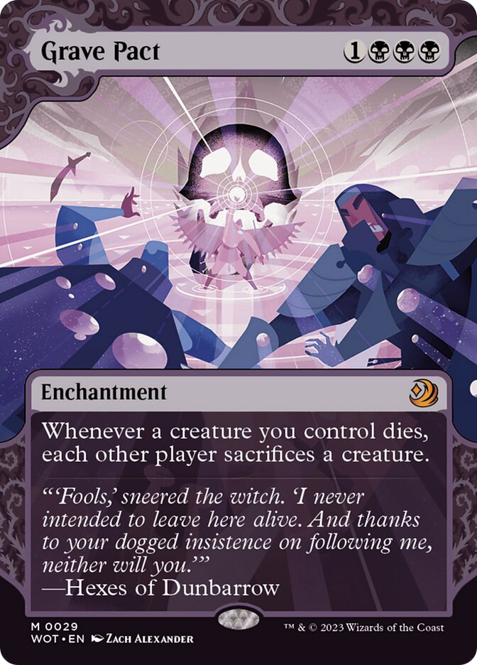 MtG　Grave Pact　英語　コンフェッティFoil MtG Grave Pact 英語 コンフェッティFoil - メルカリ