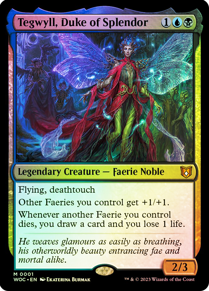 mtg tegwyll commander deck Tegwyll, Duke of Splendor | Wilds of Eldraine Commander