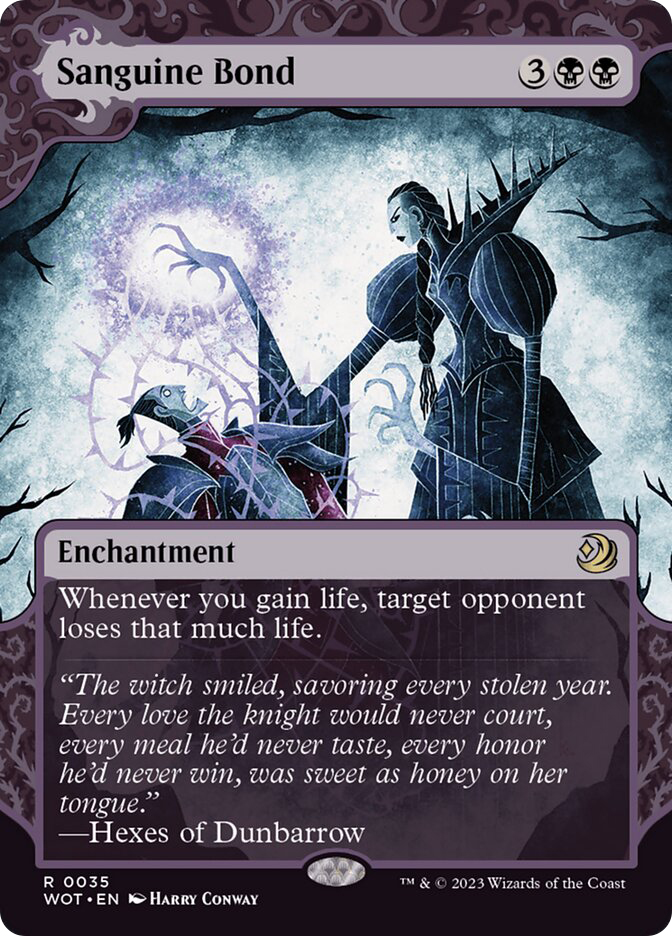 mtg cards like sanguine bond Sanguine Bond (showcase)