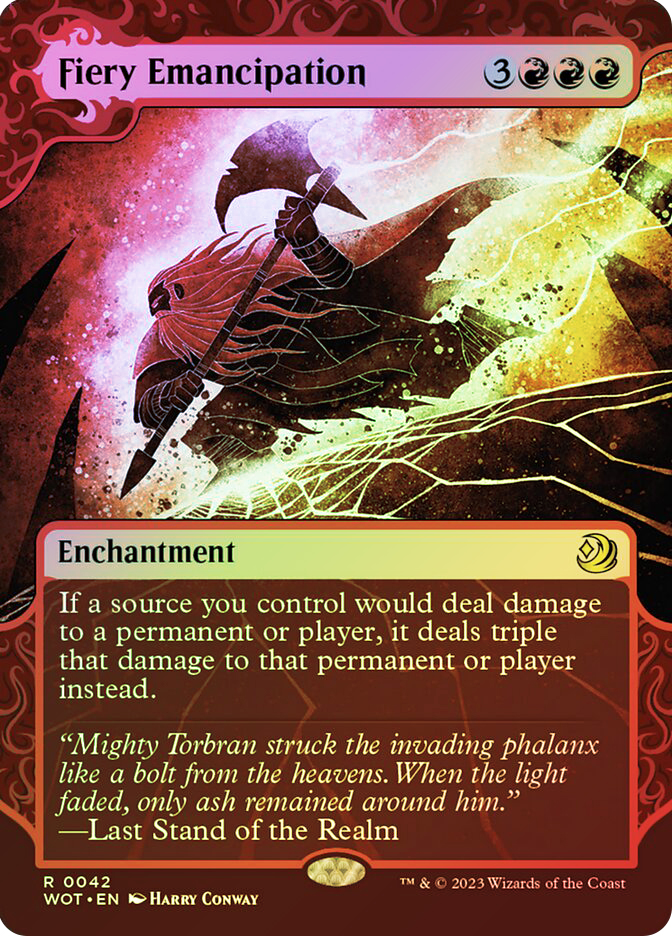 mtg cards like fiery emancipation Fiery Emancipation | Enchanting Tales
