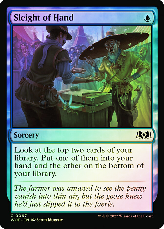 MTG Sleight of Hand 4枚セット SleightOfHand__14191.