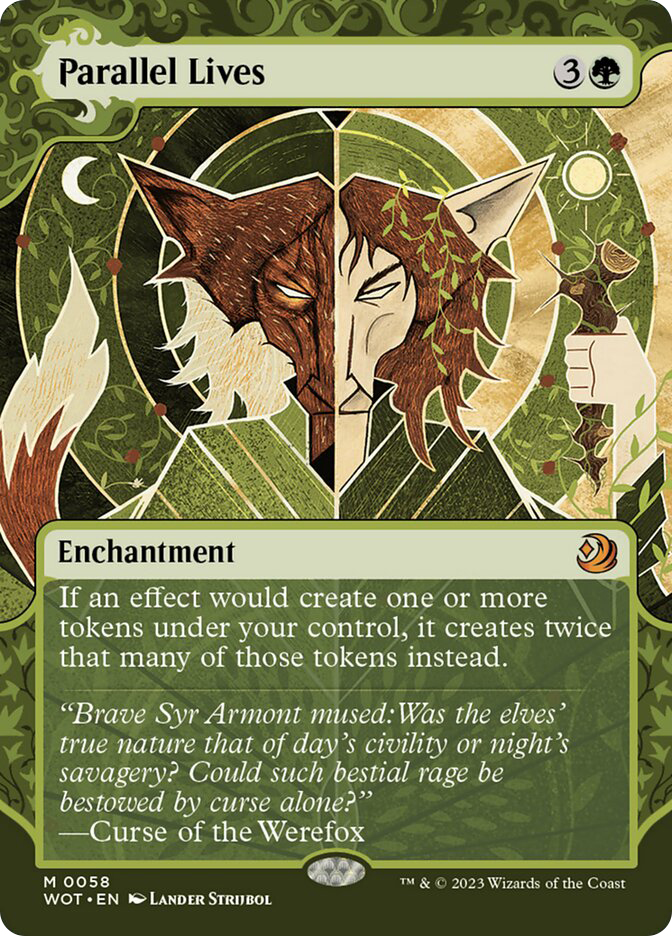 cards like parallel lives mtg If an effect would create one or more tokens under your control Parallel Lives [Wilds of Eldraine:
