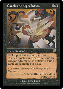 荒廃の言葉 Words of Waste 3枚セット MTG WordsOfWaste__46849.1590612159