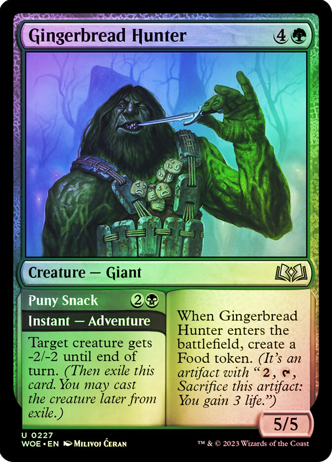 gingerbread cards mtg Magic The Gathering - Carta Collezionabile Gingerbread Cabin - Casetta di  Pan di Zenzero main image 1
