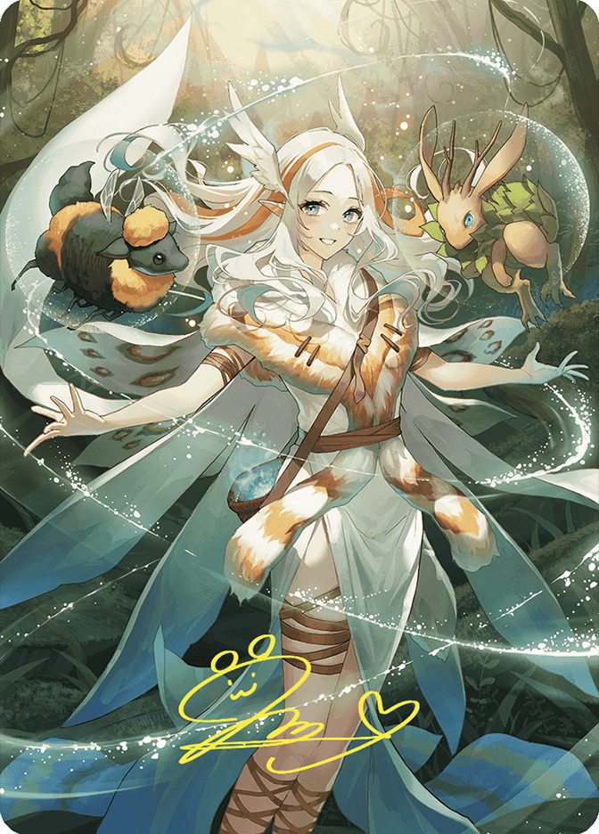 Greater Auramancy Art Card} (#76) (Signed) | Art Series: Wilds of Eldraine - Variants | Star City Games Greater Auramancy Art Card} (#76) (Signed) | Art Series: Wilds of Eldraine - Variants | Star City Games