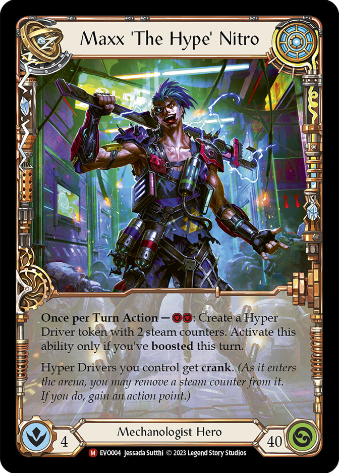 Maxx 'The Hype' Nitro (Extended Art) | Bright Lights | Star City Games